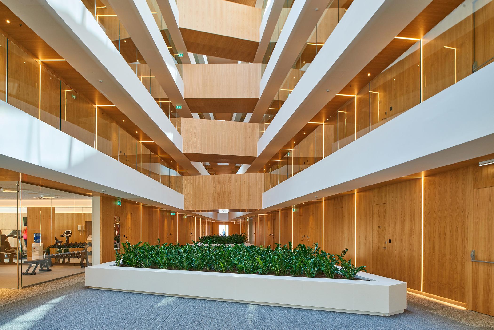 ฮิโปเทล ปลายา เด ปาลมา พาเลซแอนด์สปา Hotel ปลายาเดปัลมา ภายนอก รูปภาพ The atrium of the new building