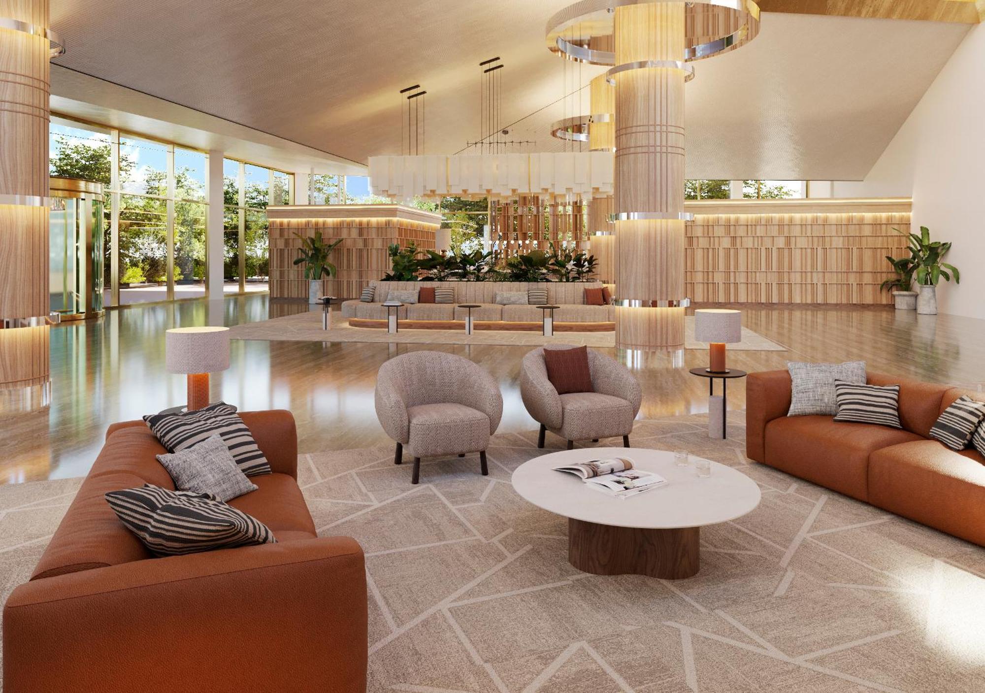 ฮิโปเทล ปลายา เด ปาลมา พาเลซแอนด์สปา Hotel ปลายาเดปัลมา ภายนอก รูปภาพ The lobby of the hotel